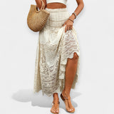 Renata - Saia midi com renda