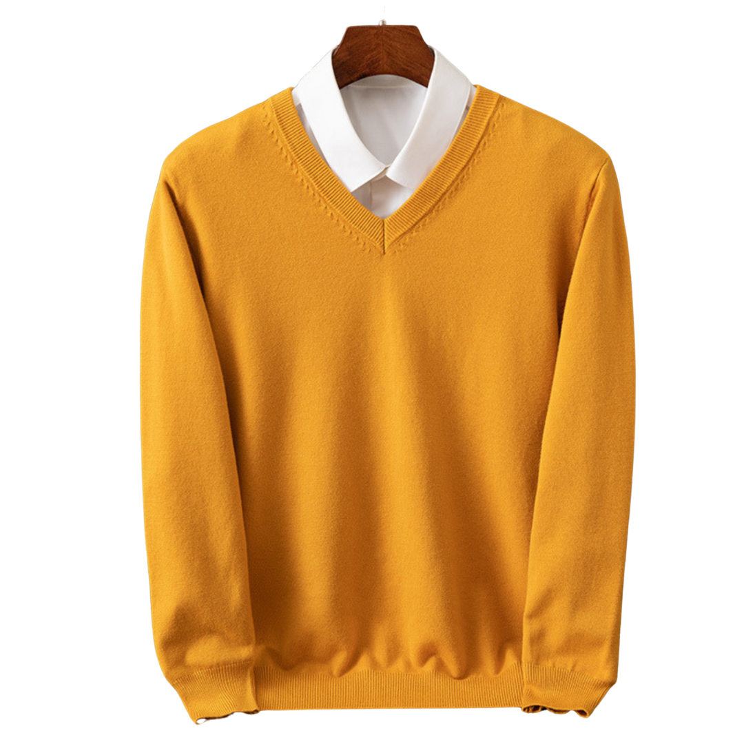 Simão - Pullover em V para Homens