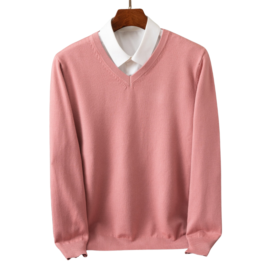 Simão - Pullover em V para Homens