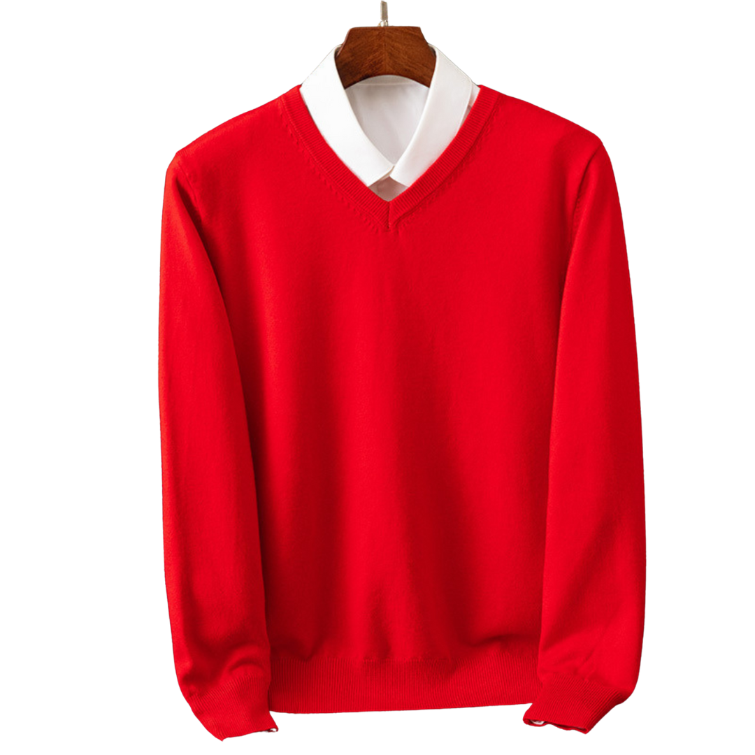 Simão - Pullover em V para Homens