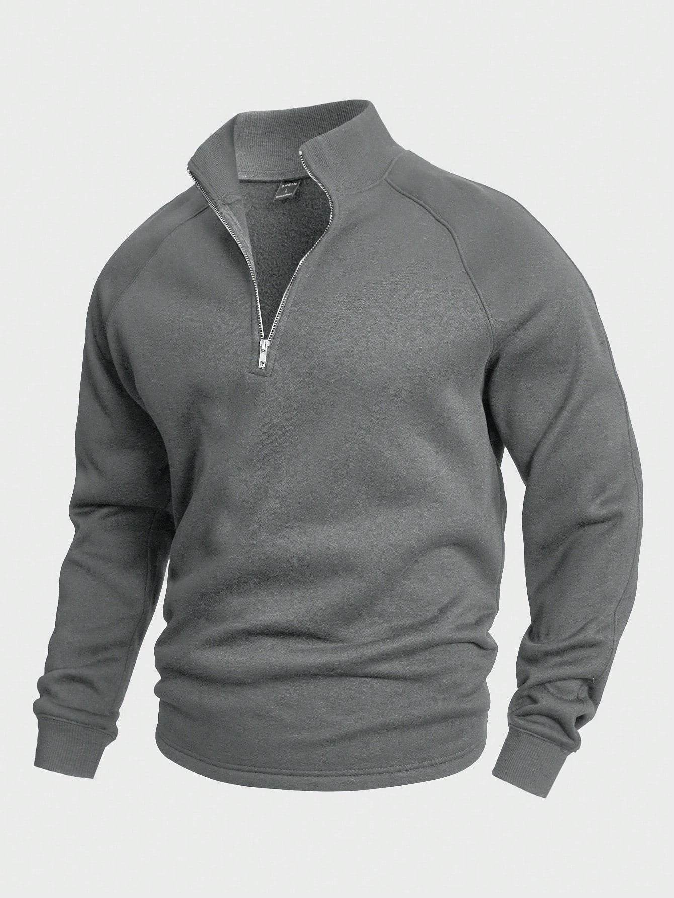 António - Pullover com fecho de meia altura
