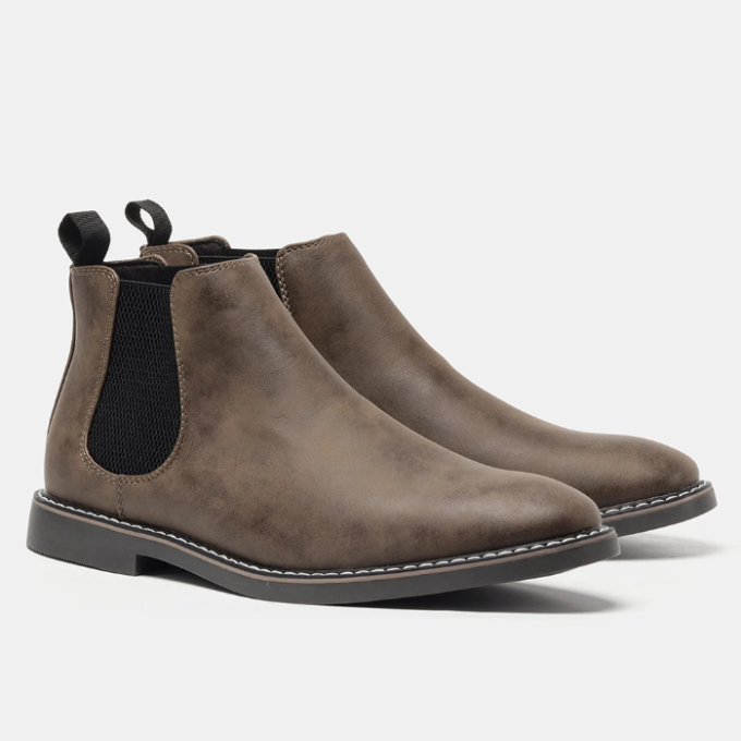 Tomás - Botines Chelsea em Couro