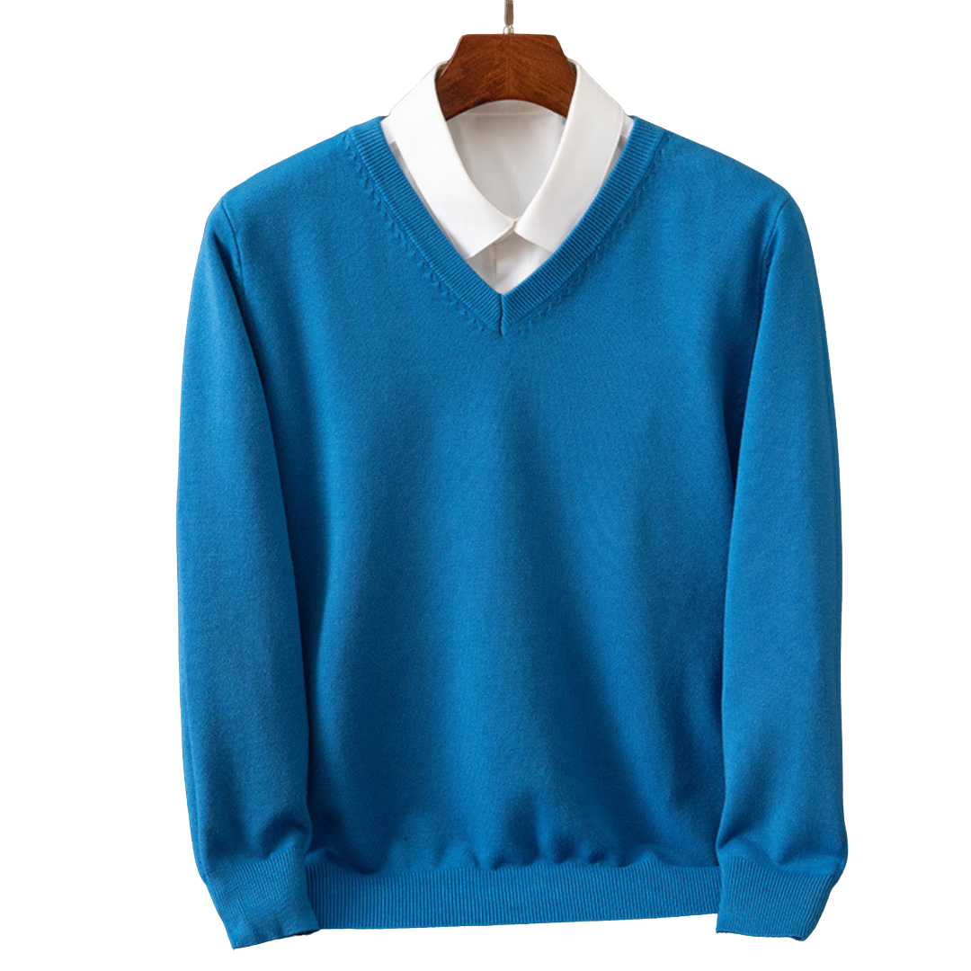Simão - Pullover em V para Homens