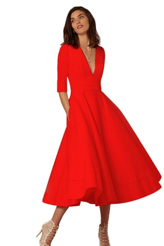 Laura - Vestido Médio Feminino