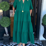 Carlota - Vestido Comprido com Movimento