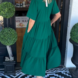 Carlota - Vestido Comprido com Movimento