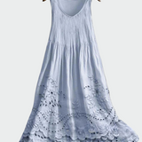 Laura - Vestido com Renda Inglesa