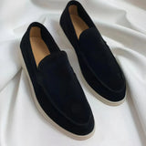 Alberto - Mocassins Elegantes em Camurça