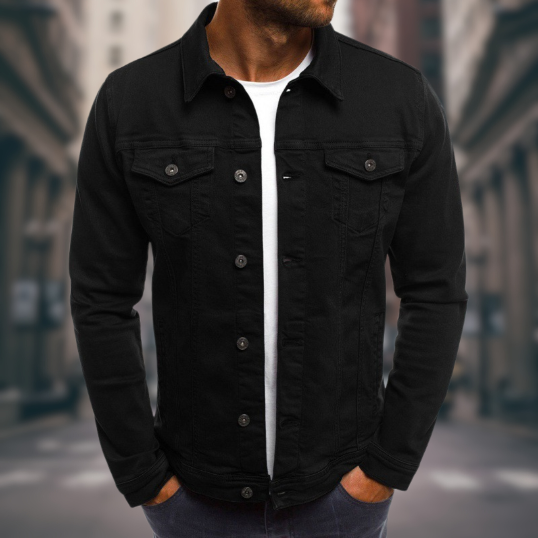 Marco - Jaqueta de Denim Corte Ajustado