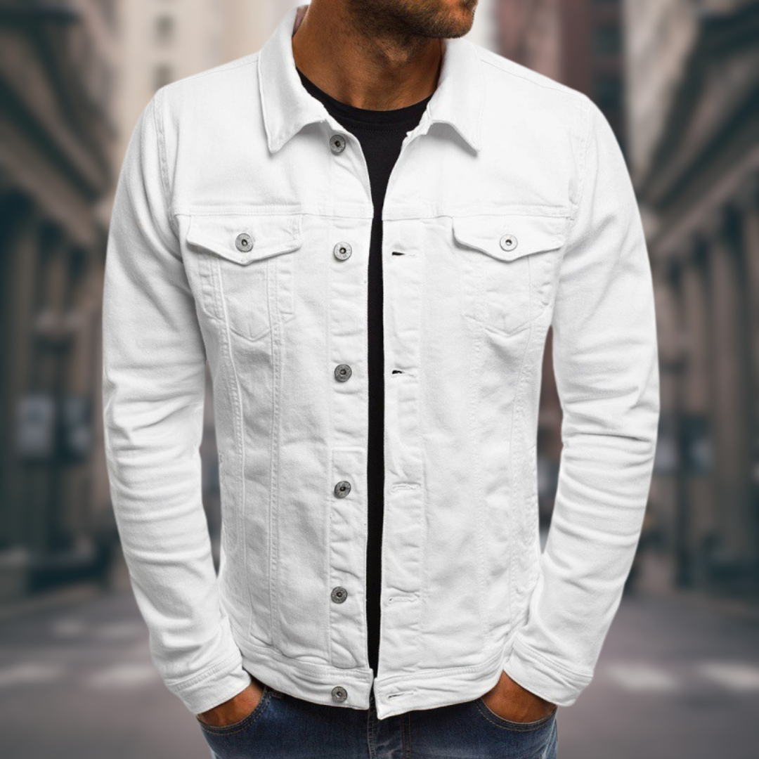 Marco - Jaqueta de Denim Corte Ajustado