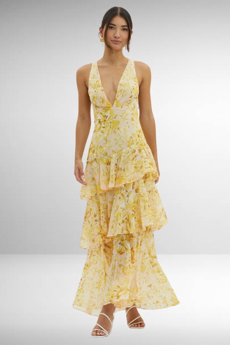 Eli - Vestido Comprido Elegante Verão