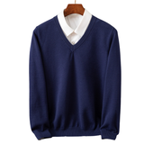 Simão - Pullover em V para Homens