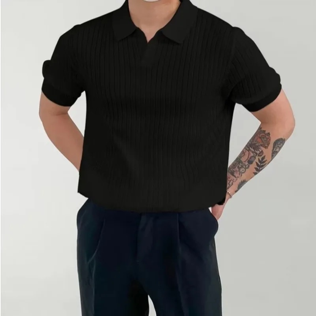 Hugo - Polo Elegante Canelado
