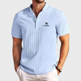 Laura - Camel Retro Polo