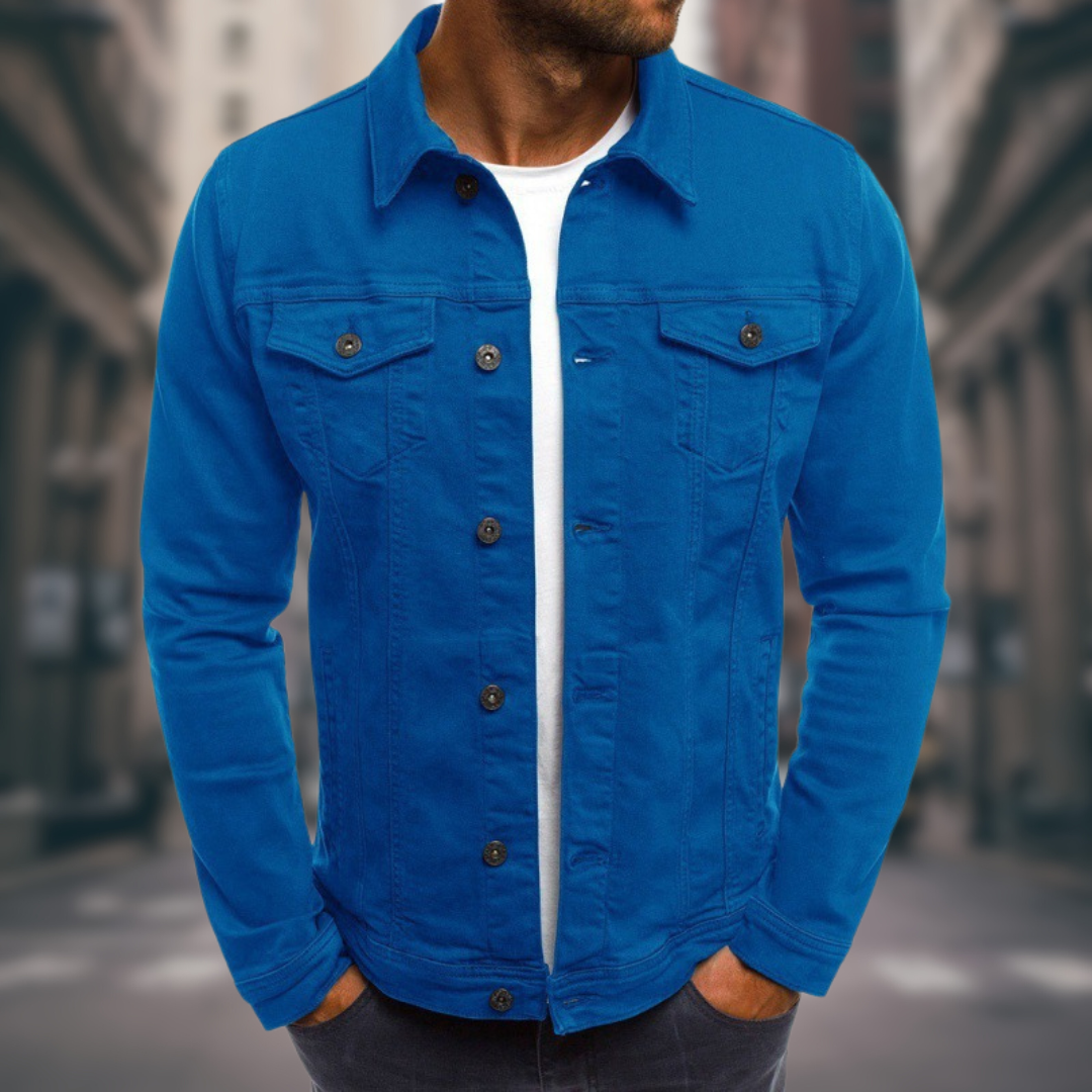 Marco - Jaqueta de Denim Corte Ajustado