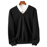 Simão - Pullover em V para Homens