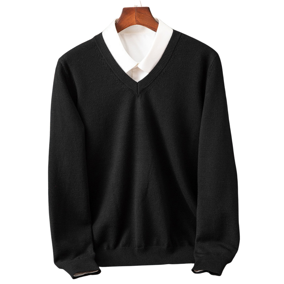 Simão - Pullover em V para Homens