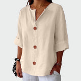 Rosa - Blusa casual com textura