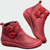 Carolina - Botins ortopédicos de couro premium