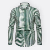Mário - Camisa Clássica às Riscas