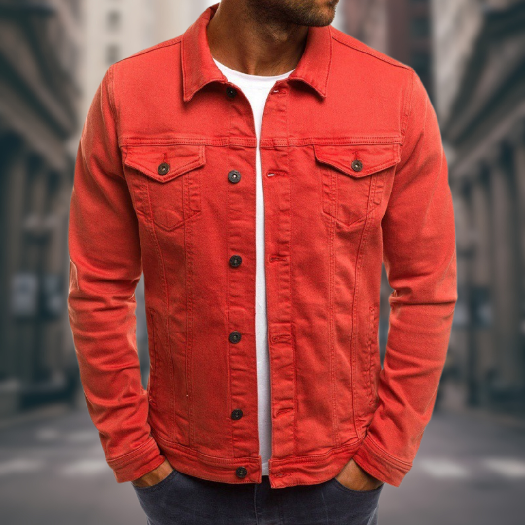 Marco - Jaqueta de Denim Corte Ajustado