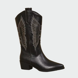 Patrícia - Botas de cowboy ocidentais em pele