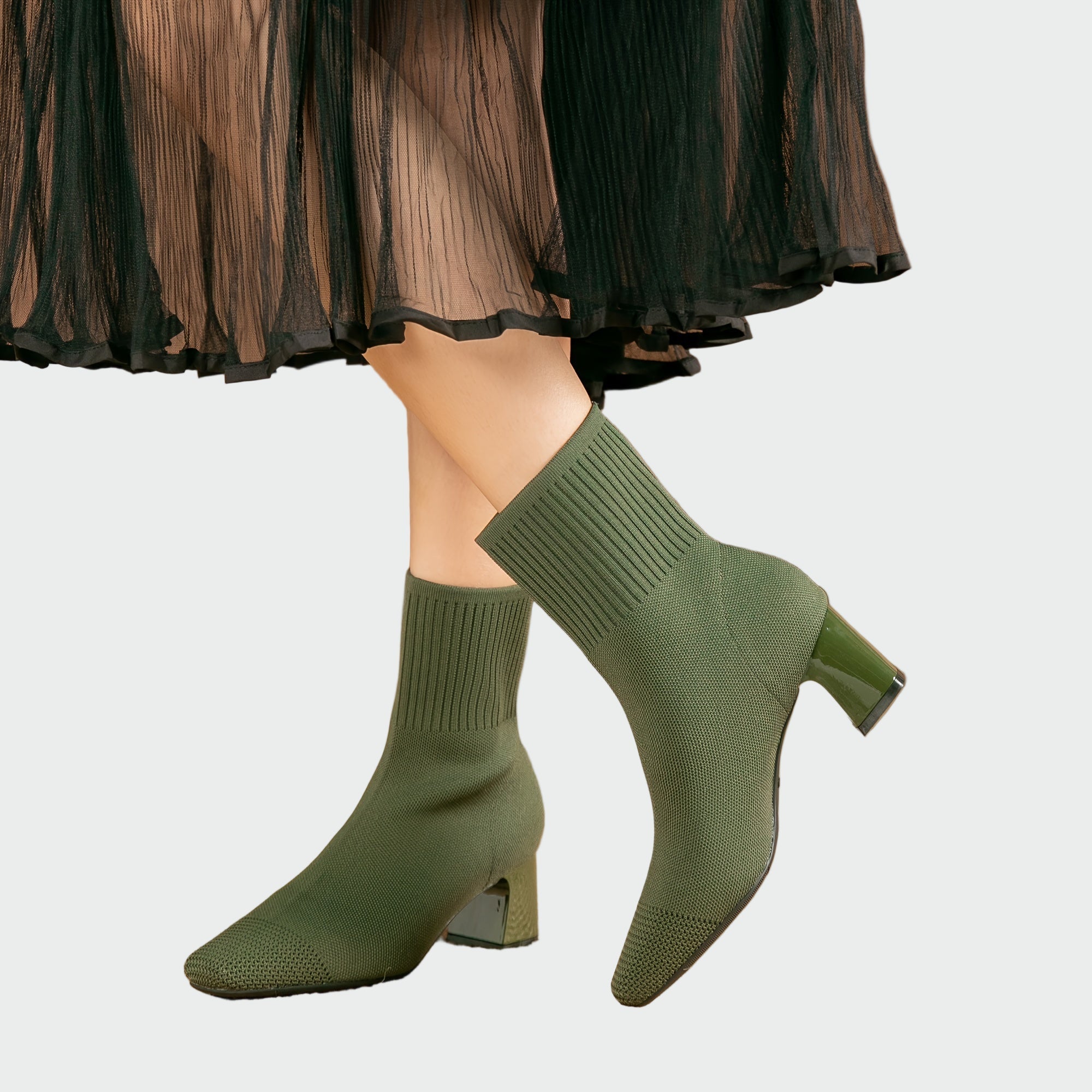 Filomena - Botas ortopédicas tricotadas