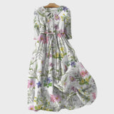 Lia - Vestido com Flores