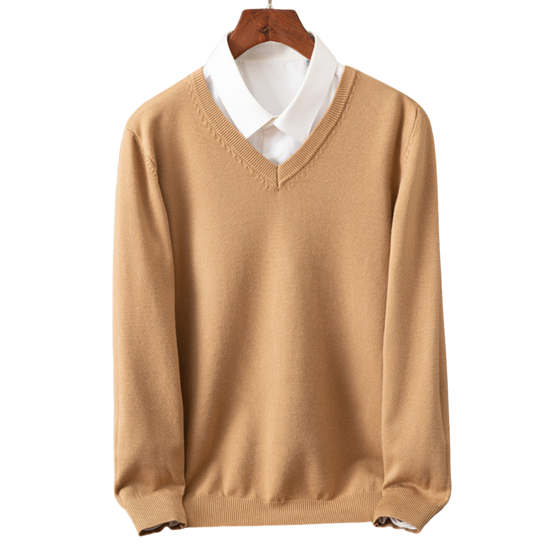 Simão - Pullover em V para Homens