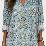 Dora - Blusa Blue Dusk Bloom