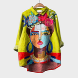 Rosa - Blusa de Verão Elegante