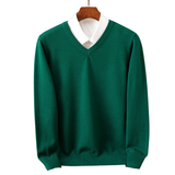 Simão - Pullover em V para Homens