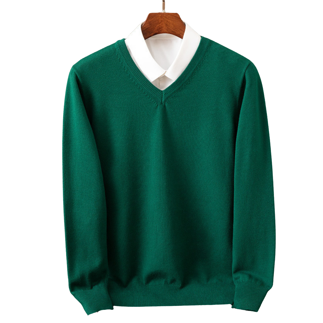 Simão - Pullover em V para Homens