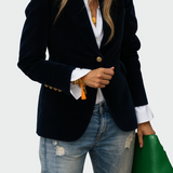 Salomé - Casaco em linha luxuosa
