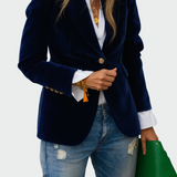 Salomé - Casaco em linha luxuosa