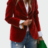 Salomé - Casaco em linha luxuosa