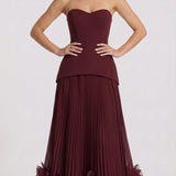 Leonor - Vestido de Gala Vermelho Cereja