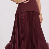 Leonor - Vestido de Gala Vermelho Cereja