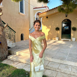 Bárbara - Vestido Comprido em Cetim