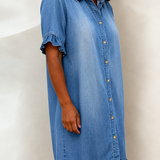 Beatriz - Vestido de Ganga Casual