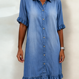 Beatriz - Vestido de Ganga Casual