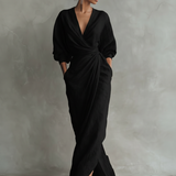 Anita - Vestido maxi minimalista