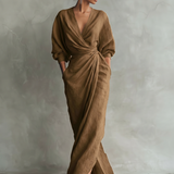 Anita - Vestido maxi minimalista