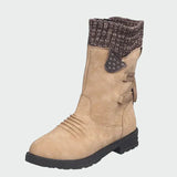 Liliana - Botins de camurça elegantes