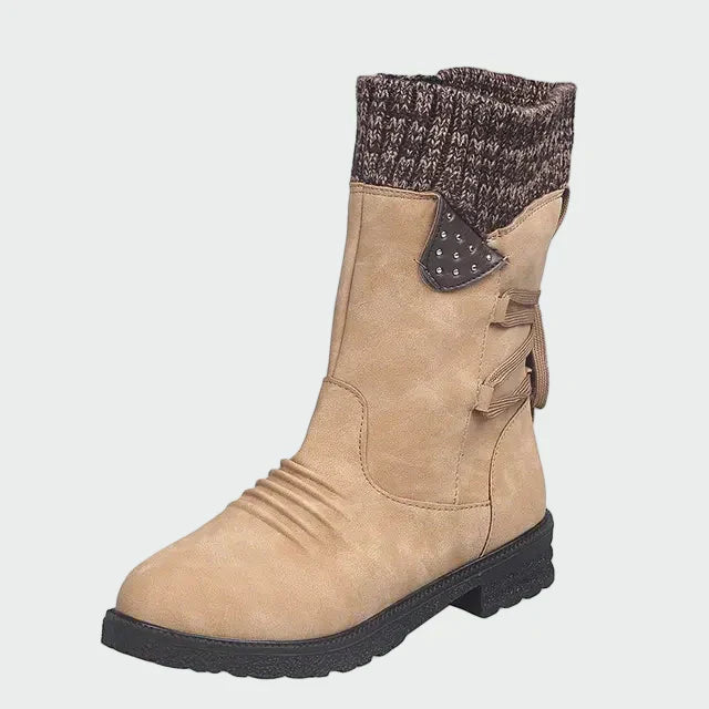 Liliana - Botins de camurça elegantes