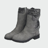 Liliana - Botins de camurça elegantes