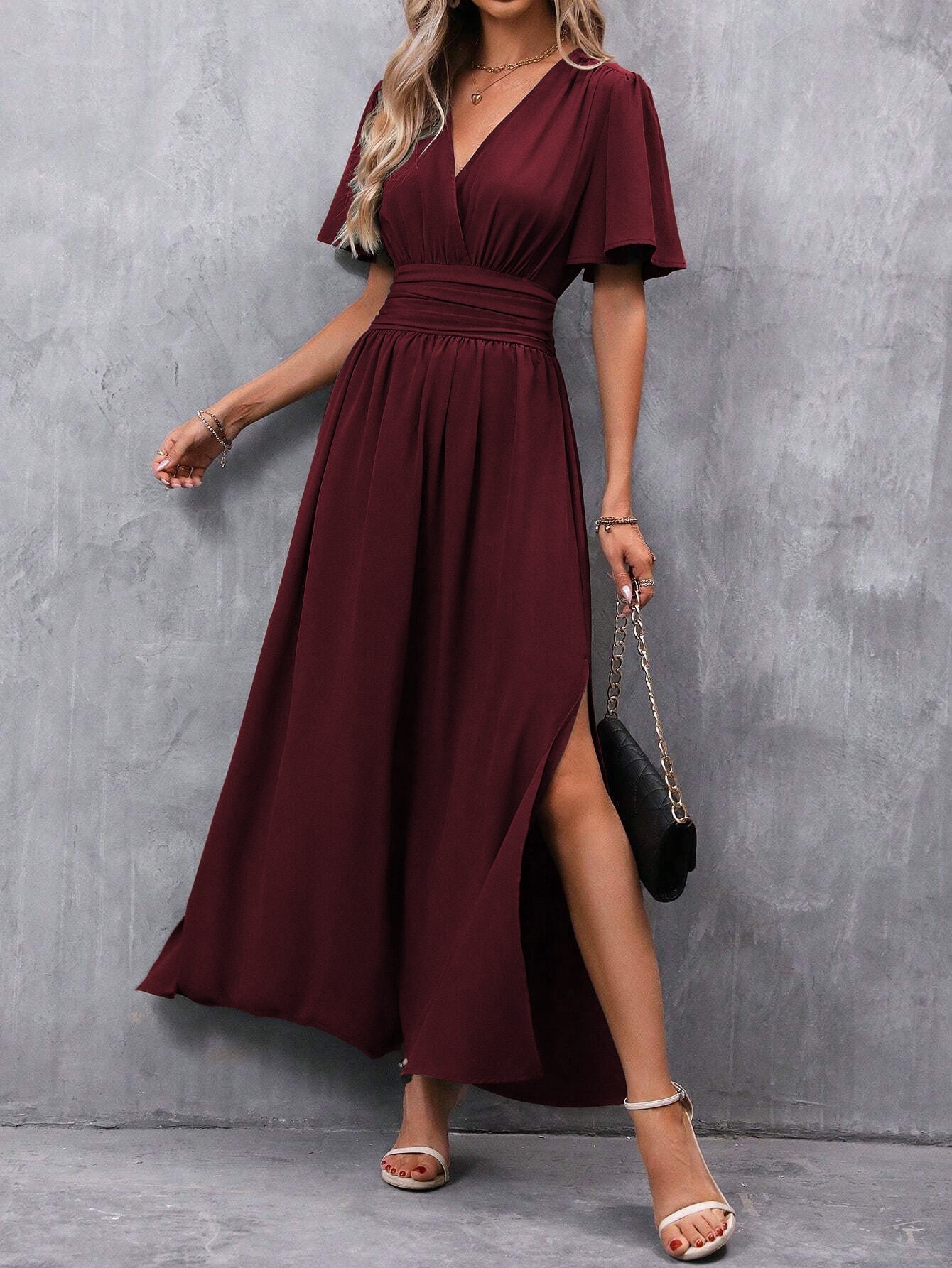 Eterna - Vestido Comprido Elegante Preto