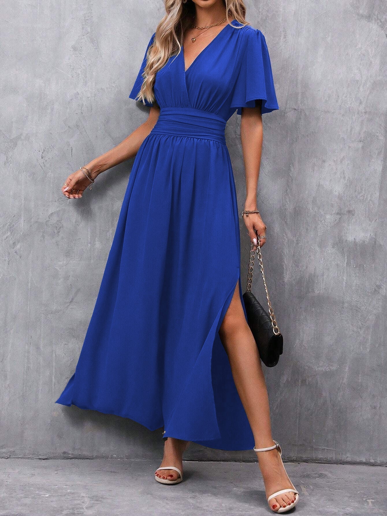 Eterna - Vestido Comprido Elegante Preto