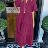Carlota - Vestido Comprido com Movimento
