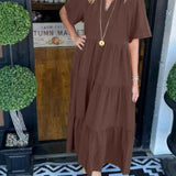 Carlota - Vestido Comprido com Movimento